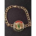 thumbnail image 4 of Esclava de San Judas Tadeo de oro laminado de 18 kilates, cadena dorada, 4 of 5