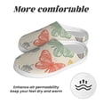 thumbnail image 6 of Disketp Butterfly Women's Men's Slippers Plush Slip-On House Slipper for Winter Indoor Soft Cushion Non-slip Fluffy Slides Slippers-13, 6 of 7