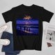 thumbnail image 4 of Afterglow, Beach, Landscape Painting T-shirt, T-shirt Art Aesthetics shirt Unisex tees gift shirt, 4 of 5