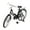 Black alloy curved b, variant on Classical Bicycles Miniature Model for Office Desk or Shelf Display Ornament