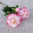 thumbnail image 7 of 1Pc Artificial Flower Realistic Easy Care 2-head No Fade Peony Fake Flower for Wedding, 7 of 7