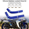 thumbnail image 1 of Silicone Radiator coolant Hose For Yamaha MT-03 MT-25 YZF R3 R25 2015-2024 Blue, 1 of 10