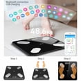 thumbnail image 4 of Digital Body Weight Scale,Body Fat Scale,Smart Bluetooth Body Fat BMI Scale, Bathroom Weighing Scale,Body Tape Measure Included,400 lbs,Black, 4 of 9
