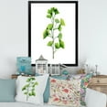 thumbnail image 3 of Designart 'Green Field Plant Foliage Branch' Farmhouse Framed Art Print, 3 of 4