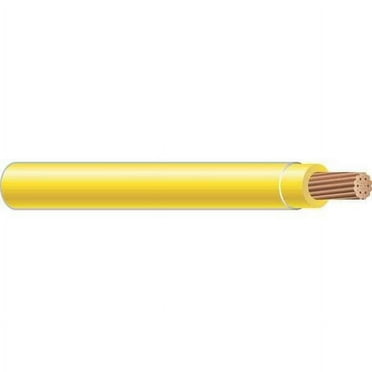 Southwire Building Wire,16AWG,TFFN,Str,Yel,500ft 27037101