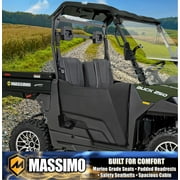 Massimo Buck 250 Side by Side UTV 12hp, 177cc, 6.5 cf. Dumping Cargo Bed -Green