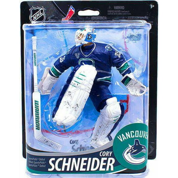McFarlane NHL Sports Picks Series 33 Cory Schneider Action Figure (Logo Emblem)
