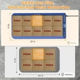 thumbnail image 5 of Neighborly Nook Warming Mat for Food Extra Large 32"x15", Electric Silicone Food Warmer Trays for Chafing Dishes & Buffet,Portable Countertop Food Warmers for Parties, 7-Level Temp 8-Hour Timer， Blue, 5 of 9