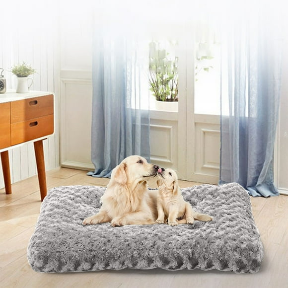 Dog Bed, Orthopedic Crate Foam Dog Bed, Waterproof Dog Mattress Nonskid Bottom, Comfy Anxiety Pet Bed Mat