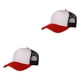 thumbnail image 2 of Minnieouse Gorra de béisbol deportiva para niños y niñas, moda clásica, gorras con viseras de protección solar, malla transpirable, sombreros Rojo Blanco Negro 2piezas, 2 of 6