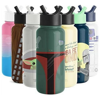  Simple Modern Marvel Water Bottle with Straw Lid Vacuum  Insulated Stainless Steel Metal Thermos, Gifts for Women Men Reusable Leak  Proof Flask, Summit Collection