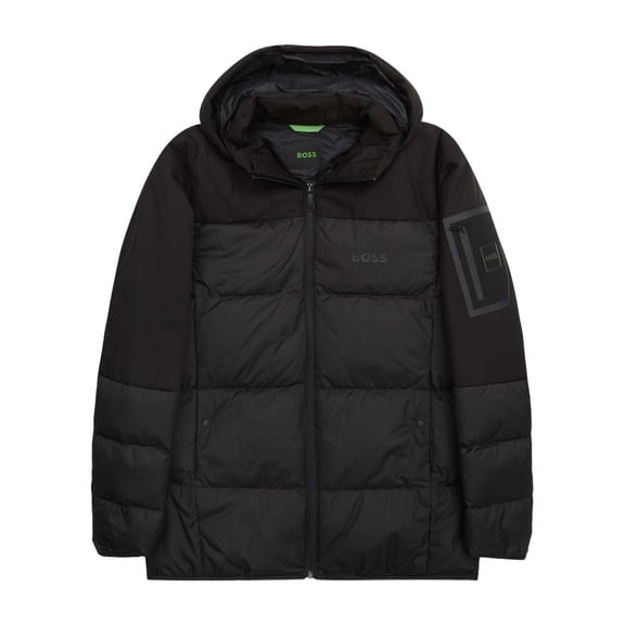 Hugo Boss Men's J Hamar 3 Puffer Jacket, Black, Small