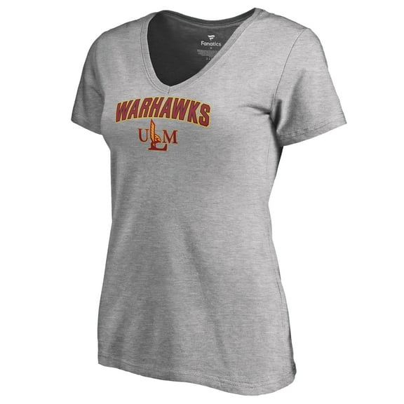 Women's Ash ULM Warhawks Proud Mascot T-Shirt