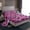 Pink Purple, variant on Feelyou Pink Blue Camo Twin Sheet Sets for Child, Stripes Abstract Ombre Twin Fitted Sheet, Cartoon Camouflage Flat Sheet, Ultra Soft Bedroom Decor, 3pcs