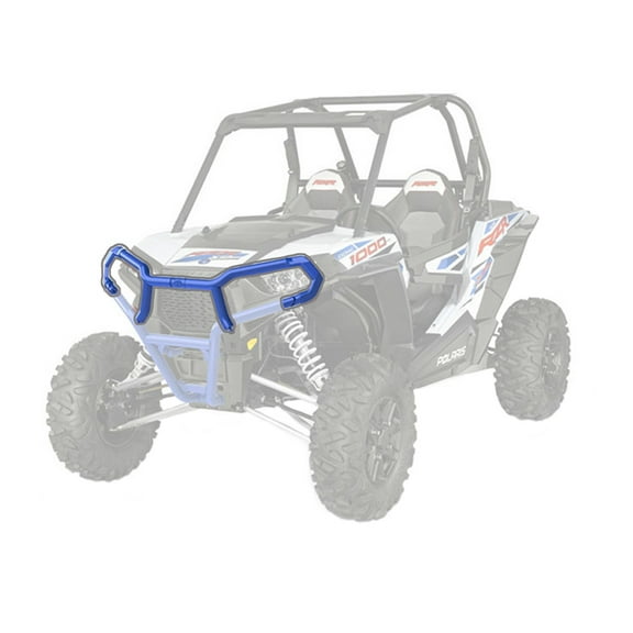 Polaris 2879451-619 OEM Blue Extreme Front Bumper Attachment 2015 RZR 900 1000 XP XC S 4