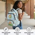 thumbnail image 6 of Aplkyhs Just A Boy Who Loves Soccer Backpack for Kids 9-12 School Bag Lightweight Water Resistant Bookbag for Daily School Sea Turtle Capybara, 6 of 7