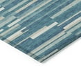 thumbnail image 4 of Addison Rugs Chantille Indoor/Outdoor Transitional Stripes Teal Washable Runner Rug, 2'3" x 7'6", 4 of 6