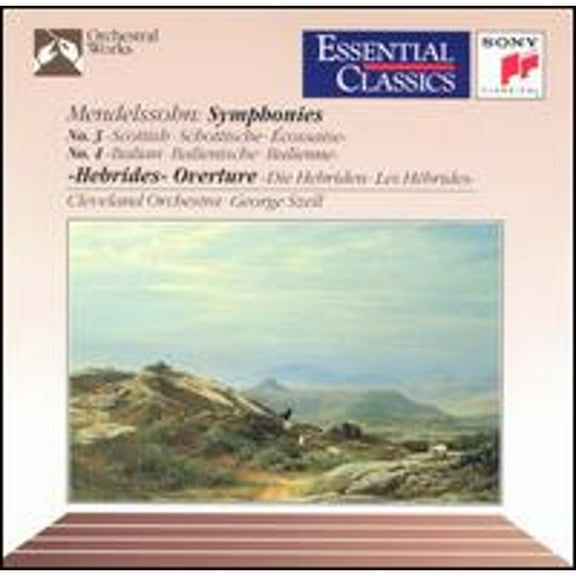 Mendelssohn: Symphonies Nos. 3 & 4; Hebrides Overture (CD)