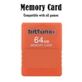thumbnail image 1 of Tarjeta de memoria FMCB 1.966 para Sony PS2 Tarjeta de consola McBoot de 64 MB gratis (naranja), 1 of 5