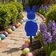 thumbnail image 5 of Estacas del jardín de conejos de Pascua - Decoraciones exteriores flocadas para decoración de jardín y fiesta de primavera, PVC multicolor de 9,44 pulgadas, 5 of 6