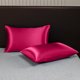 thumbnail image 1 of Paquete de 2 fundas de almohada para cuerpo de satén refrescante | Estuche largo de terciopelo suave y transpirable para durmientes calientes y sudores nocturnos | Comodidad para todas las, 1 of 6