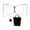 Silver, variant on figatia Foldable Cooling Stand, Foldable Stand Rack, Sturdy Lightweight Multipurpose Suitcase Rack Luggage Rack for Hiking, Luggage
