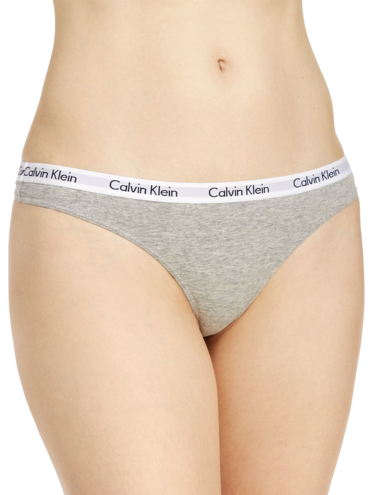Calvin Klein Women's Carousel Thong 5-Pack - Black/Nymph's Thigh/Tawny  Port/Grey Heather/Confetti