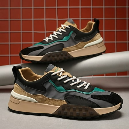 

Men Sneakers Running Boots Mesh Breathable Cushioning Black Basket Footwear Fashion Outdoor Jogging Sports Men Shoes Big Size