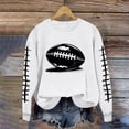 thumbnail image 4 of Sweaters for Women Clearance Under 20 Women's Sweatshirts Zip up Sherpa Pullover Womens Plus Off Shoulder Sweaters for Women Formal Striped Sweatshirt Women Cotton, 4 of 4