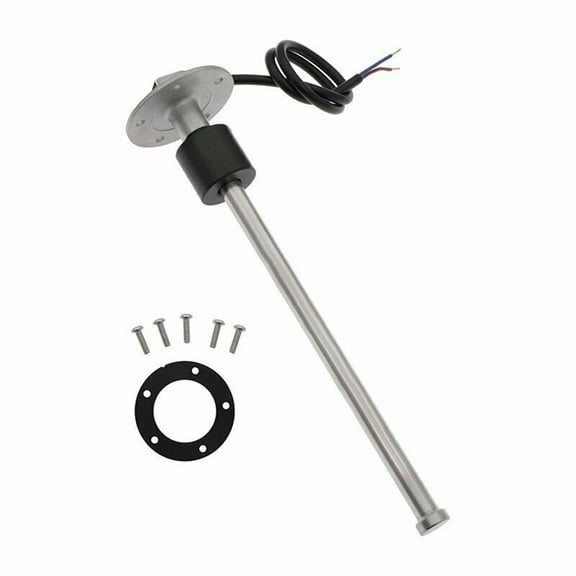 Geloo 350mm Fuel Sending Unit 0-190ohms Water Tank Level Sensor Fuel Gauge Sender for Marine Boat Car RV