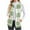 Green, variant on Women's Fleece Gilet Checked Jacket Bodywarmer Sleeveless Coat Plush Vest Jacket Ladies Zip-Up Waistcoat with Pocke Lightweight Outwear for Autumn Winter Army Green S