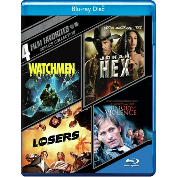 4 Film Favorites: Comics Collection (Blu-ray), Warner Bros, Action & Adventure