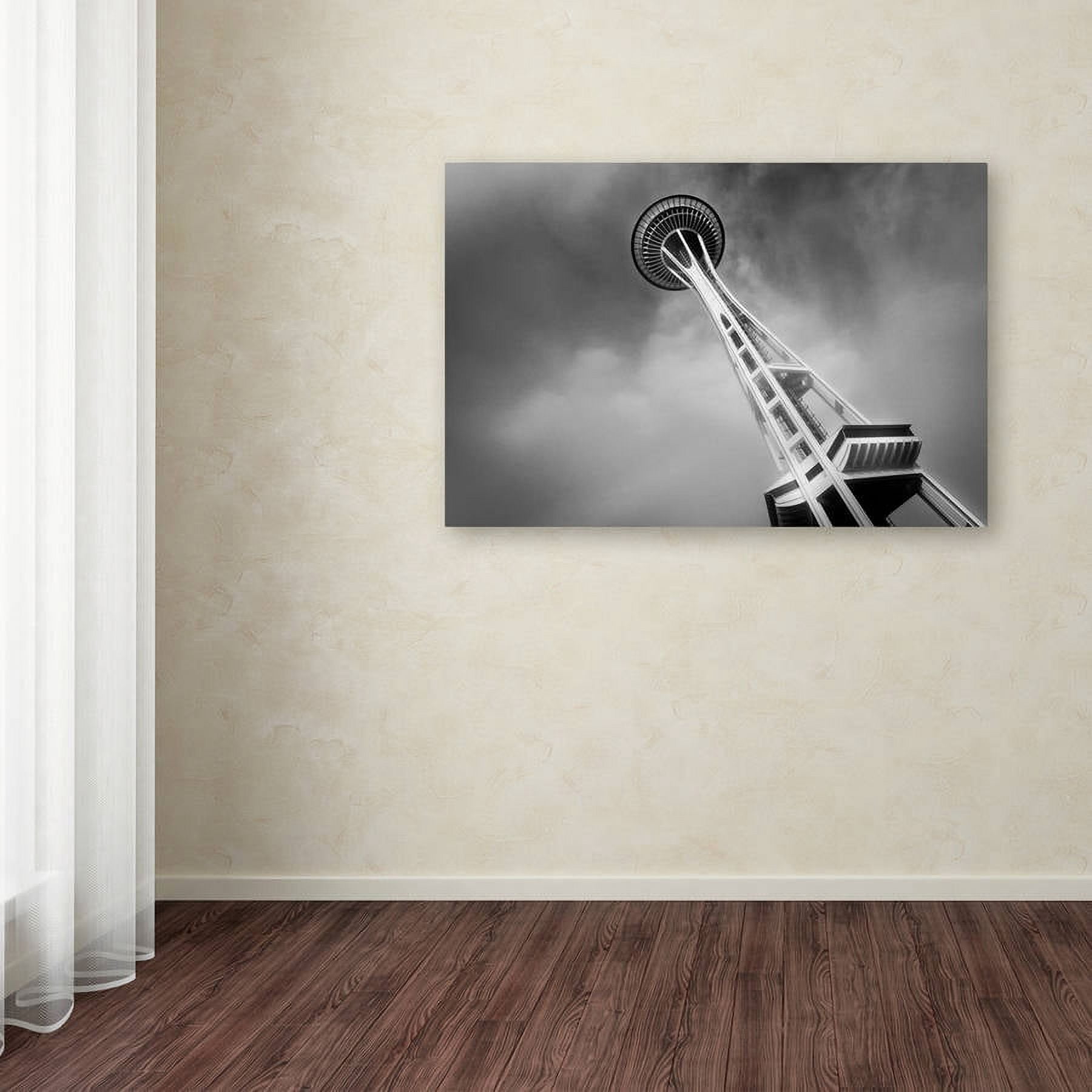Trademark Fine Art "Seattle's Space Needle" Canvas Art by Yale Gurney