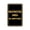 Black Gold, variant on Portrait Round Restricted Area No Admittance Sign (Red) - Small 4" x 6"