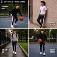 thumbnail image 3 of Southpole Boys Jogger Pants - 3 Pack Breathable Tricot Track Pants Joggers for Boys (Sizes: 10-20), 3 of 7