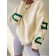 thumbnail image 5 of Sudadera con capucha informal con estampado de letras para mujer, sudadera de manga larga con cuello redondo estilo Harajuku de gran tamaño, ropa para mujer, jersey para invierno y otoño, 5 of 5