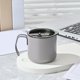 thumbnail image 5 of Taza De Caf Con Aislamiento De Acero Inoxidable 304, Termo De Doble Capa, Taza De Viaje Con Asa De 355 Ml Y Dise O Elegante, Ideal Para Oficina, Mantiene Las Bebidas Calientes O Fr as, 5 of 7