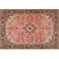 thumbnail image 1 of Ahgly Company Indoor Rectangle Traditional Fire Brick Red Medallion Area Rugs, 4' x 6', 1 of 6