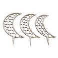 thumbnail image 4 of Soporte de escalada de enredaderas, diseño único, madera compuesta, 30cm, estante de escalada de flores para modelado de plantas, estilo Luna, 3 uds., 4 of 14