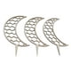 thumbnail image 4 of Soporte de escalada de enredaderas, diseño único, madera compuesta, 30cm, estante de escalada de flores para modelado de plantas, estilo Luna, 3 uds., 4 of 14