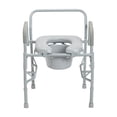thumbnail image 4 of Silla cómoda Drive Medical 11125PKSD-1 con asiento acolchado gris, 4 of 9
