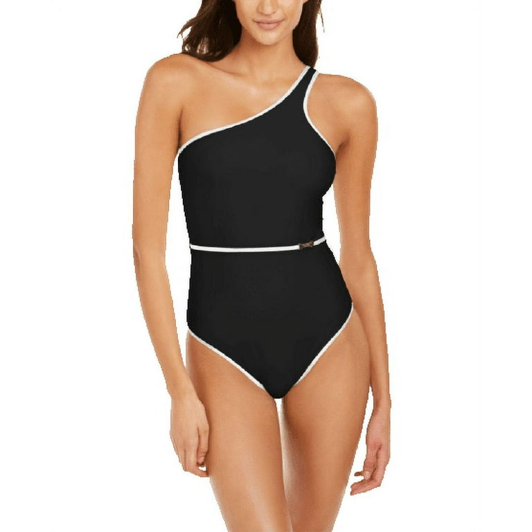 Calvin klein one shoulder swimsuit shop
