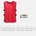 thumbnail image 3 of Chaleco de entrenamiento de fútbol y baloncesto para niños adultos, chaleco de expansión, uniforme de equipo de construcción grupal, 3 of 3