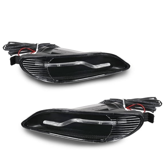 2* Front LED Fog Light Lamps Assembly Fit For Toyota 05-08 Corolla Camry 02-04