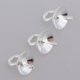 thumbnail image 4 of Broche colgante de perla 10 Piezas Perla Tornillo Ojo Pin Bail Peg Colgantes Joyería Hacer Hallazgos 4mm, 4 of 9
