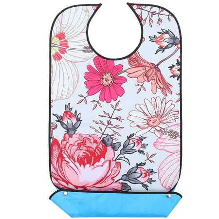 

Adult Bib for Women Men Waterproof Adult Bib Double-layer Adult Bib Adult Clothing Protector