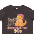 thumbnail image 4 of Inktastic Bring Back the 90s Cool Orange Cat Boys or Girls Toddler T-Shirt, 4 of 5
