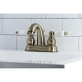thumbnail image 3 of Kingston Brass KB5613PL Restoration 4 in. Centerset Bathroom Faucet, Antique Brass, 3 of 5