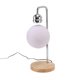 thumbnail image 3 of Lámpara de luna de levitación magnética oso de fresa Base de Madera Lámpara de noche de mesa de luna flotante Enchufe de EE. UU. CA 100-240 V Plata, 3 of 10