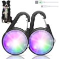 thumbnail image 1 of Collar para perros con luz QIZIYARDALL, 4 modos, recargable, IP68, 1 of 7